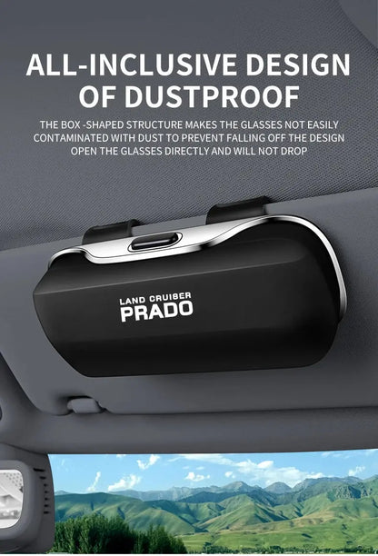 Sunglasses Holder Sun Visor Storage  Clip On For Toyota Land Cruiser Prado 120 150 Tuck's Performance