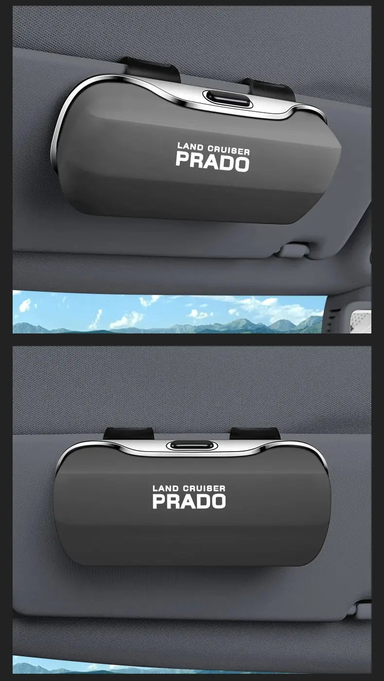 Sunglasses Holder Sun Visor Storage  Clip On For Toyota Land Cruiser Prado 120 150 Tuck's Performance