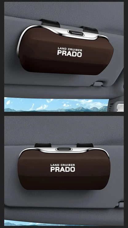 Sunglasses Holder Sun Visor Storage  Clip On For Toyota Land Cruiser Prado 120 150 Tuck's Performance
