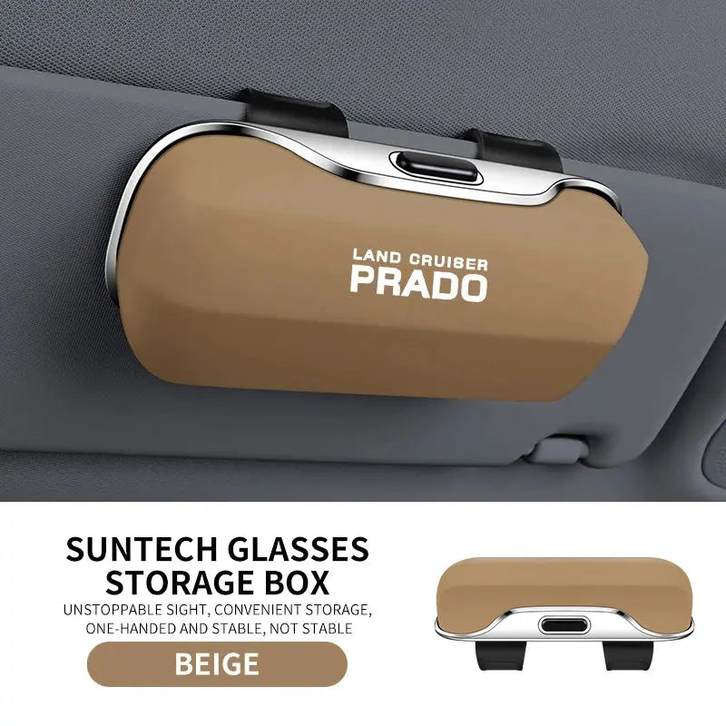 Sunglasses Holder Sun Visor Storage  Clip On For Toyota Land Cruiser Prado 120 150 Tuck's Performance