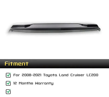 TYPY Car Tail Wing with LED Turn Signal Light for Toyota Land Cruiser LC200 2008-2021 Modified Spoiler Auto Accessories Tuck's Performance