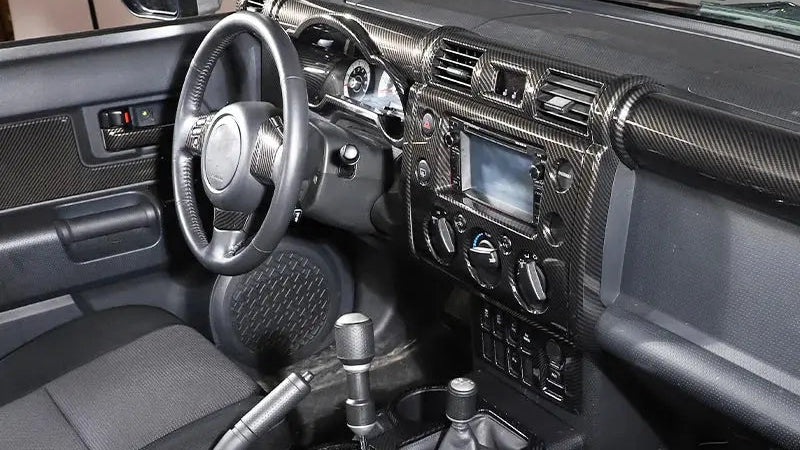 ABS Carbon Fiber Interior Trim – Toyota FJ Cruiser 2007–2021 Tuck's Performance