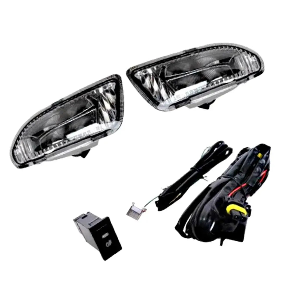 Toyota Hilux 2001–2005 Front Fog Light Kit – Complete Wiring Harness Included Tuck's Performance
