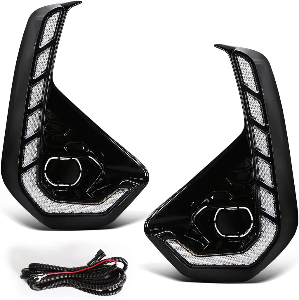 Toyota Hilux 2024 2025 DRL LED Fog Light Kit – Daytime Running & Turn Signal Lamps 12V Tuck's Performance
