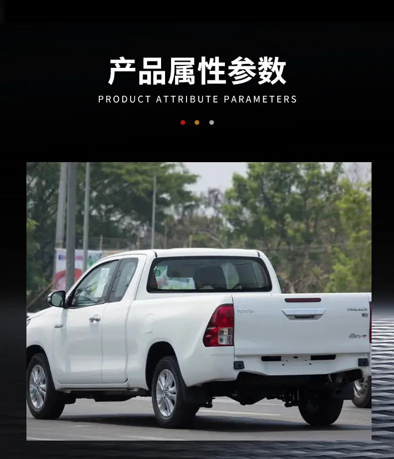 Toyota Hilux N80 Roof Spoiler Wing – Sport Style (2015–2024, No-Drilling) Tuck's Performance