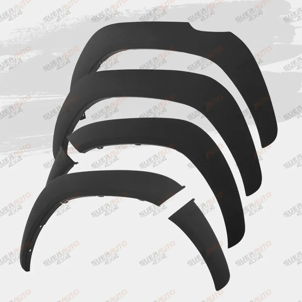 Toyota Hilux N80 Slim Fender Flares 4” – Matte Black (2015–2024) Tuck's Performance