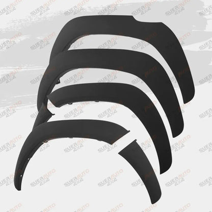 Toyota Hilux N80 Slim Fender Flares 4” – Matte Black (2015–2024) Tuck's Performance