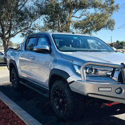 Toyota Hilux N80 Slim Fender Flares 4” – Matte Black (2015–2024) Tuck's Performance