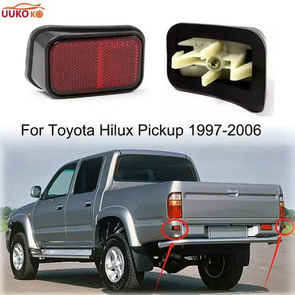 Toyota Hilux Rear Bumper Reflector Pair – Left & Right (1997–2006 Pickup) Tuck's Performance