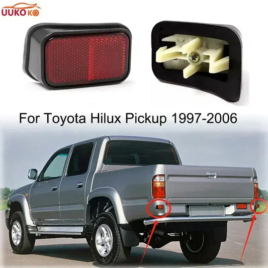 Toyota Hilux Rear Bumper Reflector Pair – Left & Right (1997–2006 Pickup) Tuck's Performance