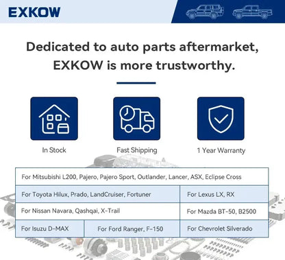 Toyota Hilux Tailgate Latch Assembly Pair (1983–2006) Tuck's Performance