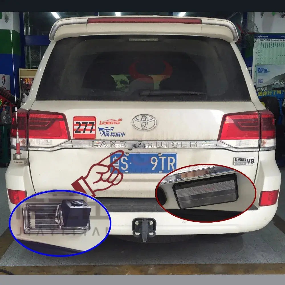 Toyota Land Cruiser 200 Series Rear Camera – Direct-Fit Number Plate Light Replacement Tuck's Performance