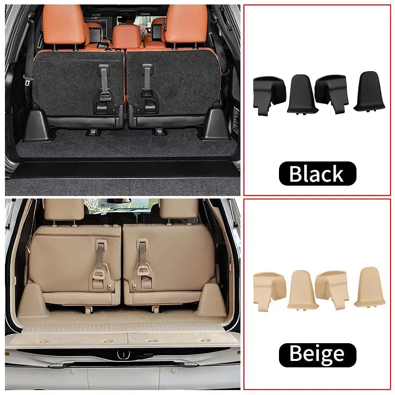 Toyota Land Cruiser 200 Series (2008–2021) – Rear Seat Back Panel Replacement / Protector Trim (ABS) Tuck's Performance