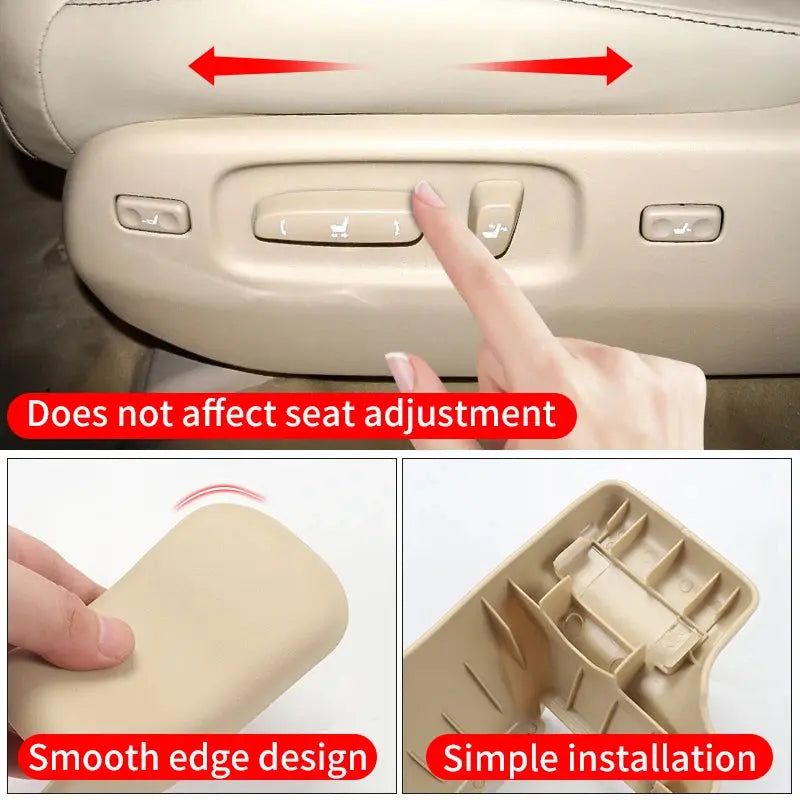 Toyota Land Cruiser 200 Series (2008–2021) – Rear Seat Back Panel Replacement / Protector Trim (ABS) Tuck's Performance