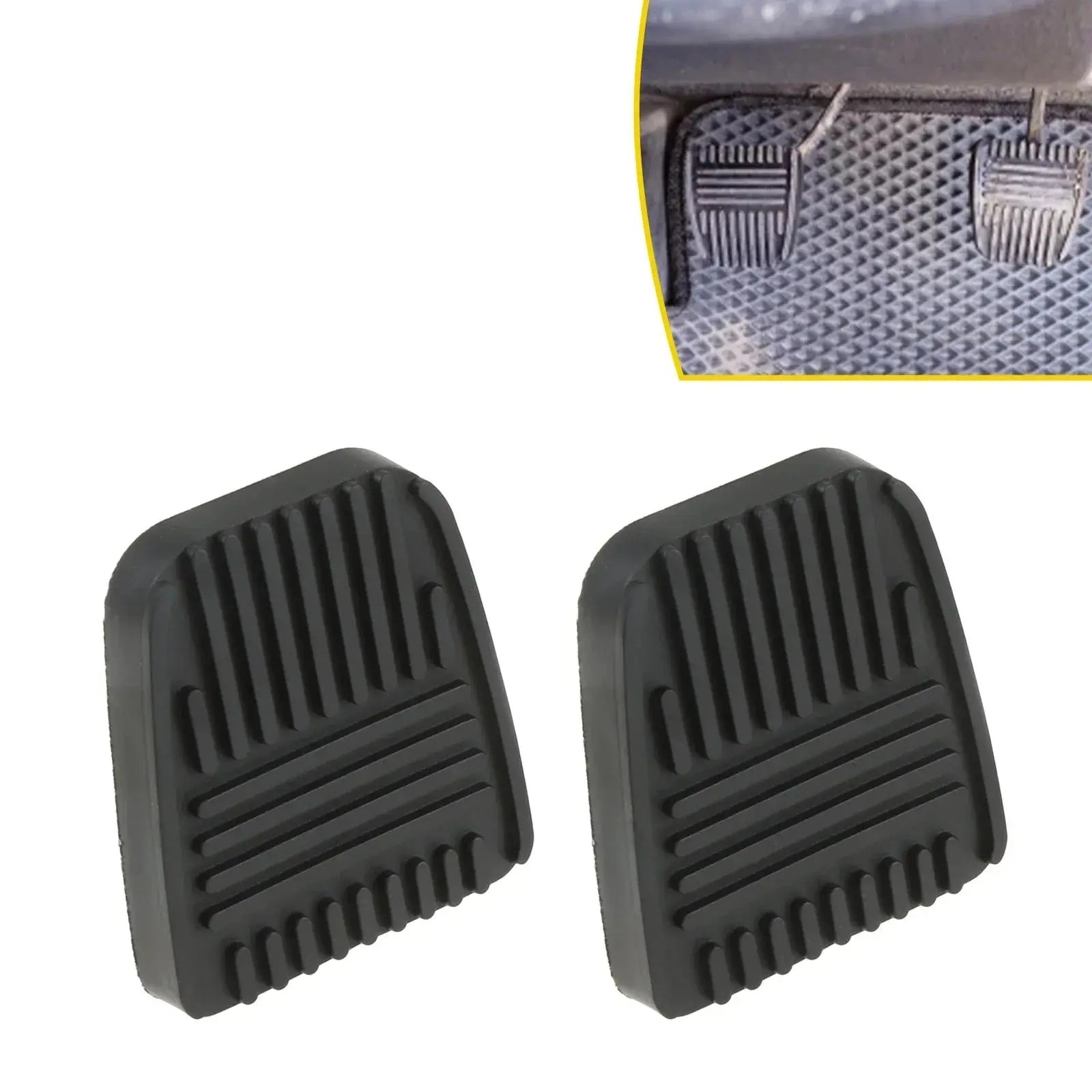 Toyota Pedal Pad Set – Brake & Clutch Rubber Covers (Multiple Toyota Models) Tuck's Performance
