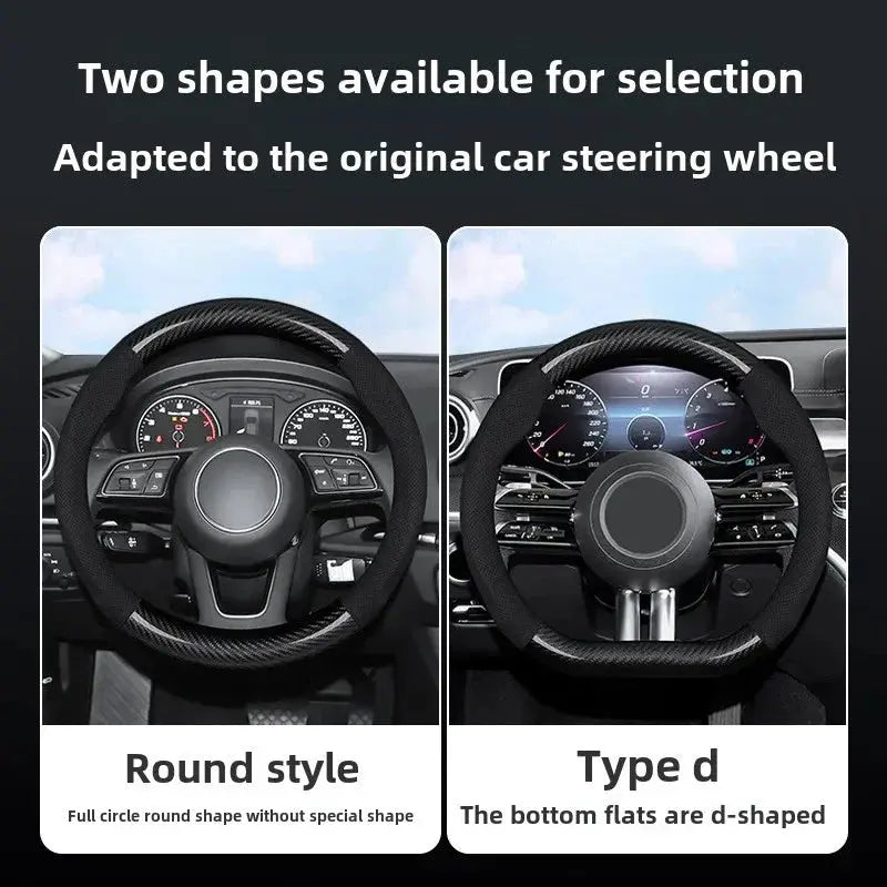 Toyota Prado 150 / 250 Genuine Leather Steering Wheel Cover – Anti-Slip Interior Upgrade Tuck's Performance