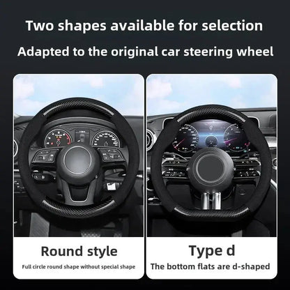 Toyota Prado 150 / 250 Genuine Leather Steering Wheel Cover – Anti-Slip Interior Upgrade Tuck's Performance