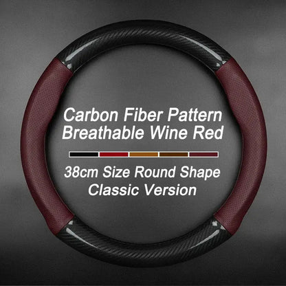 Toyota Prado 150 / 250 Genuine Leather Steering Wheel Cover – Anti-Slip Interior Upgrade Tuck's Performance