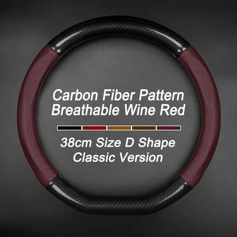 Toyota Prado 150 / 250 Genuine Leather Steering Wheel Cover – Anti-Slip Interior Upgrade Tuck's Performance