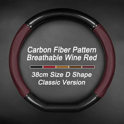 Toyota Prado 150 / 250 Genuine Leather Steering Wheel Cover – Anti-Slip Interior Upgrade Tuck's Performance