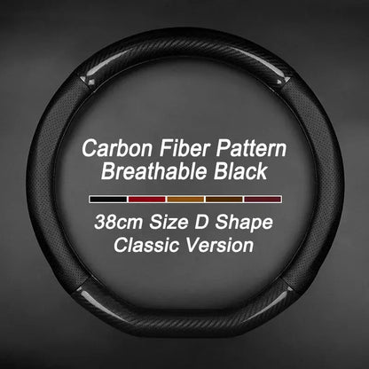 Toyota Prado 150 / 250 Genuine Leather Steering Wheel Cover – Anti-Slip Interior Upgrade Tuck's Performance