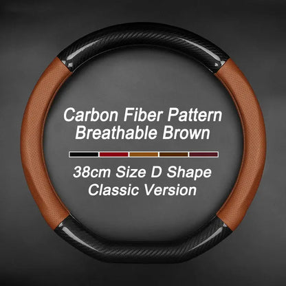 Toyota Prado 150 / 250 Genuine Leather Steering Wheel Cover – Anti-Slip Interior Upgrade Tuck's Performance