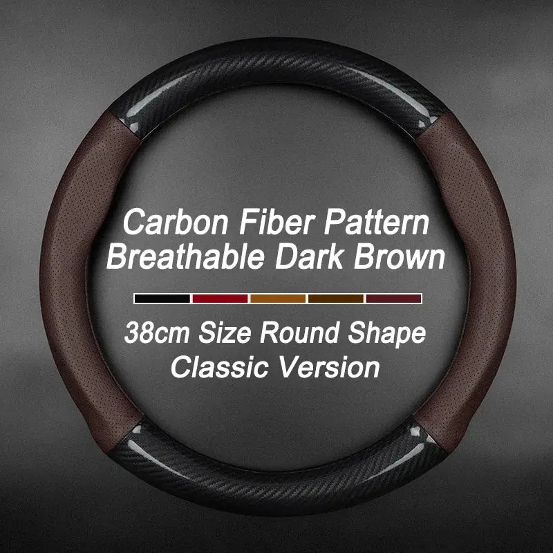 Toyota Prado 150 / 250 Genuine Leather Steering Wheel Cover – Anti-Slip Interior Upgrade Tuck's Performance