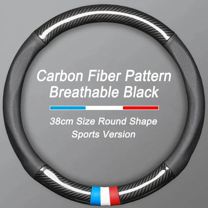 Toyota Prado 150 / 250 Genuine Leather Steering Wheel Cover – Anti-Slip Interior Upgrade Tuck's Performance