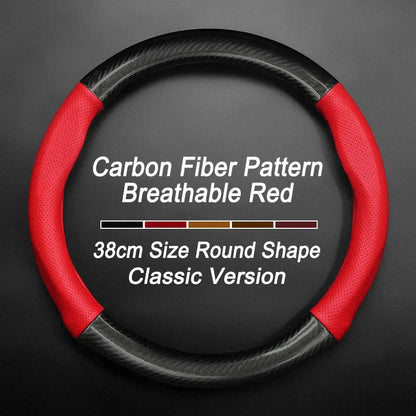 Toyota Prado 150 / 250 Genuine Leather Steering Wheel Cover – Anti-Slip Interior Upgrade Tuck's Performance