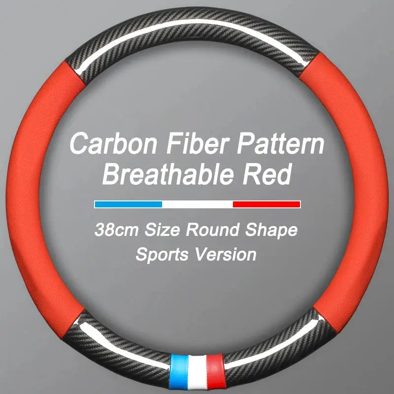 Toyota Prado 150 / 250 Genuine Leather Steering Wheel Cover – Anti-Slip Interior Upgrade Tuck's Performance