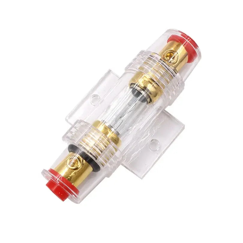 Universal 12V–48V AGU In-Line Fuse Holder – Zinc Alloy | 30A / 40A / 60A / 80A / 100A | 8–10AWG Car Audio Fuse Block Tuck's Performance