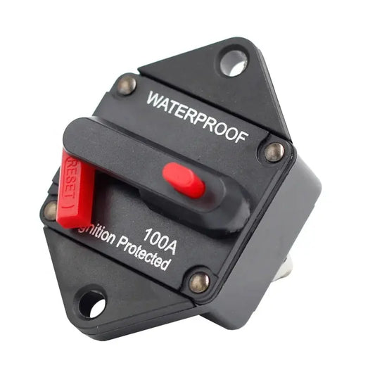 Universal 12V–48V High-Amp Manual Reset Circuit Breaker (100A / 150A / 200A / 300A) Tuck's Performance