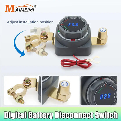 Universal 12V–48V High-Amp Manual Reset Circuit Breaker (100A / 150A / 200A / 300A) - Tuck's Performance