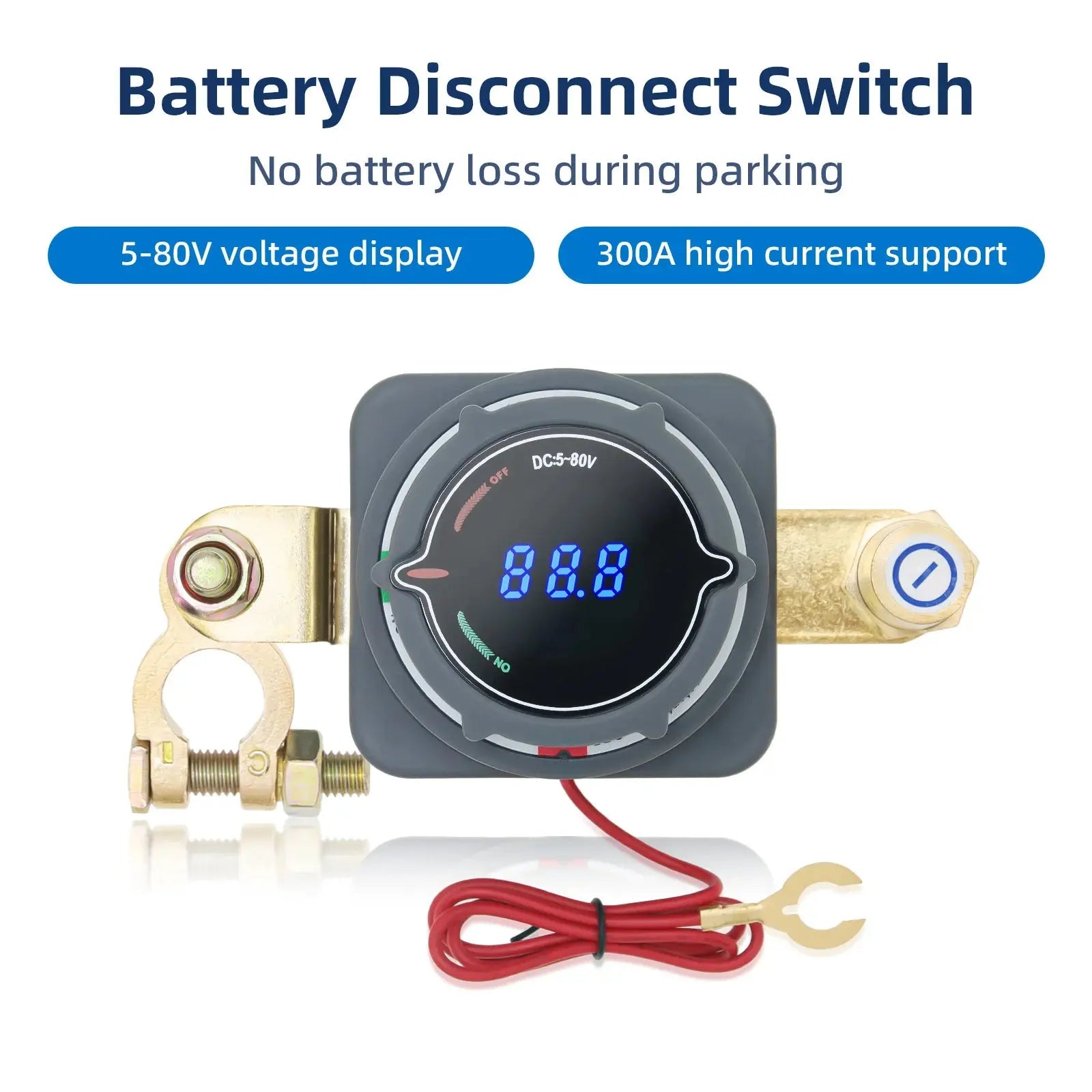 Universal 12V–48V High-Amp Manual Reset Circuit Breaker (100A / 150A / 200A / 300A) - Tuck's Performance