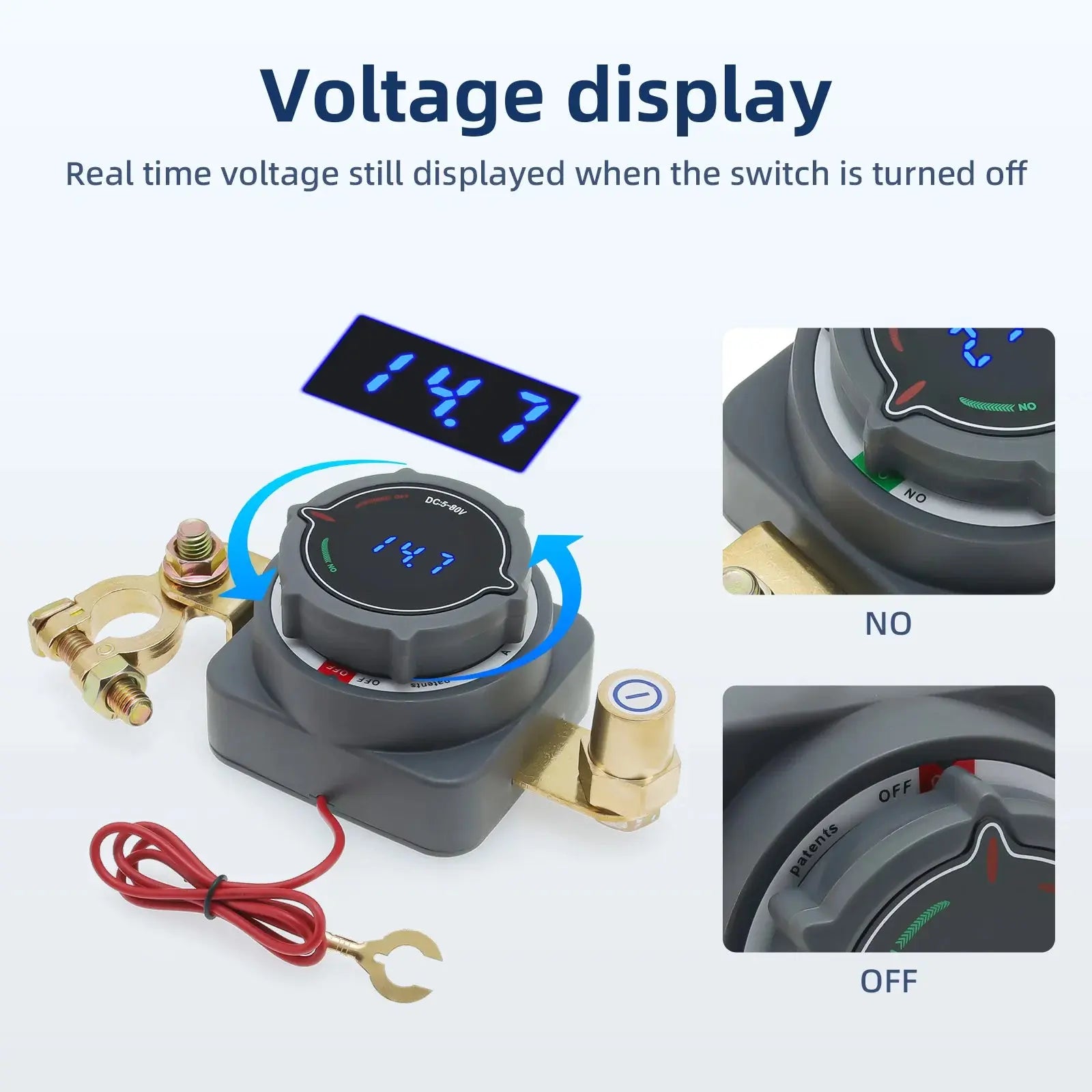 Universal 12V–48V High-Amp Manual Reset Circuit Breaker (100A / 150A / 200A / 300A) - Tuck's Performance
