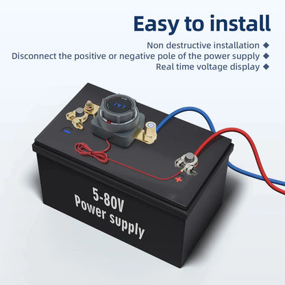 Universal 12V–48V High-Amp Manual Reset Circuit Breaker (100A / 150A / 200A / 300A) - Tuck's Performance