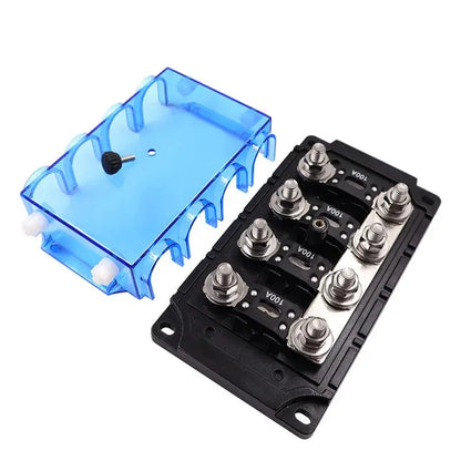 Universal ANM Car Power Fuse Block – Heavy Duty 300A Bolt-On Fuse Holder with Protective Cover (2-Way) Tuck's Performance
