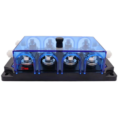 Universal ANM Car Power Fuse Block – Heavy Duty 300A Bolt-On Fuse Holder with Protective Cover (2-Way) Tuck's Performance