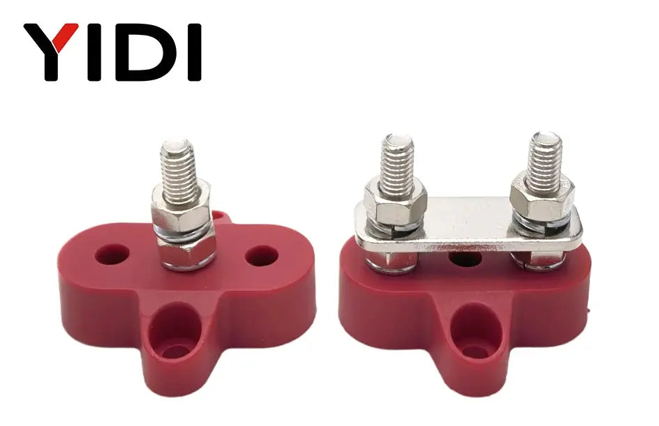 Universal Heavy Duty Battery Bus Bar Stud Pair – 12V–48V Power Distribution (M6 / M8 / M10) Tuck's Performance