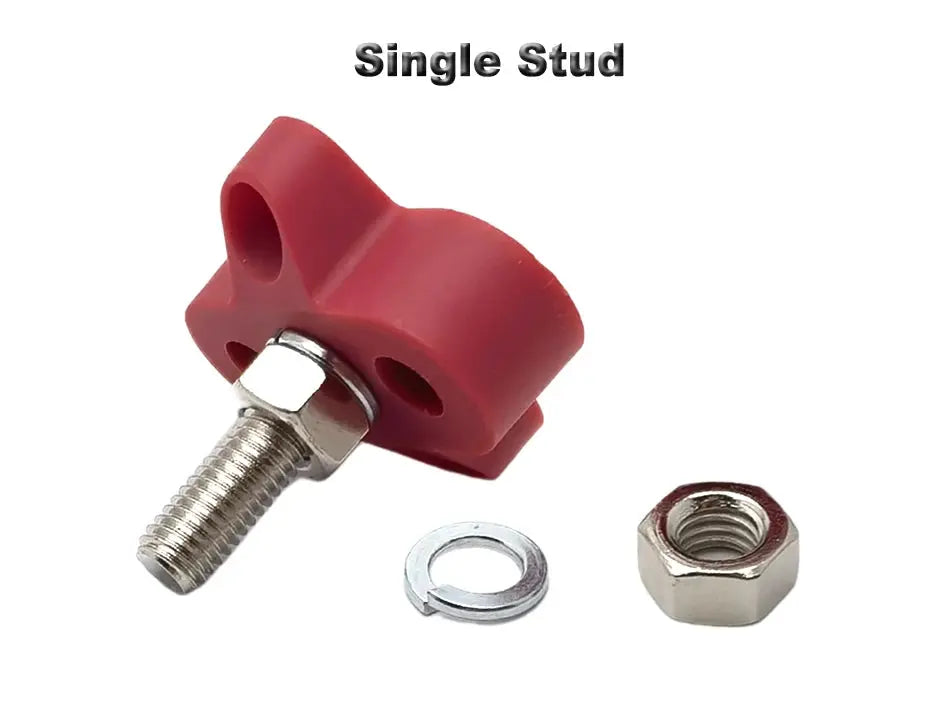 Universal Heavy Duty Battery Bus Bar Stud Pair – 12V–48V Power Distribution (M6 / M8 / M10) Tuck's Performance