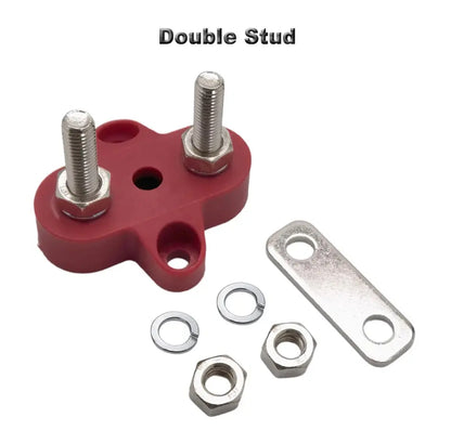 Universal Heavy Duty Battery Bus Bar Stud Pair – 12V–48V Power Distribution (M6 / M8 / M10) Tuck's Performance