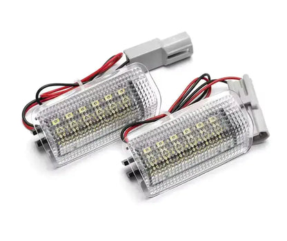 LED Door Courtesy Light Bulbs – Fits Land Cruiser 200, Prado 150, Lexus ES240 IS250 (White) Tuck's Performance