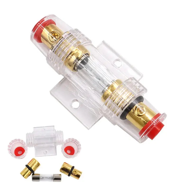 AGU in-line fuse holder in zinc alloy, 30A to 100A