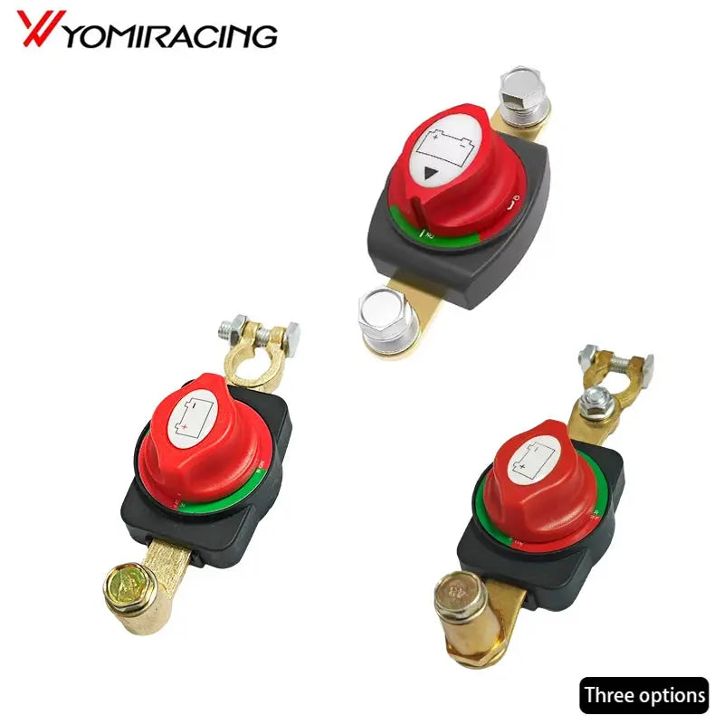 Battery disconnect master isolator switch for 12V and 24V