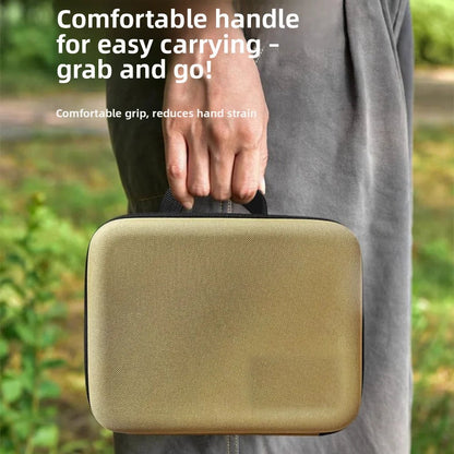 Camping egg carrier case with carry handle