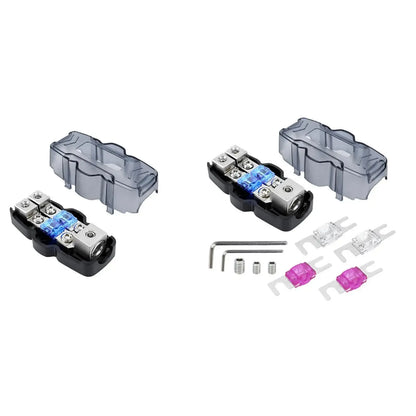Installation accessories included with the block