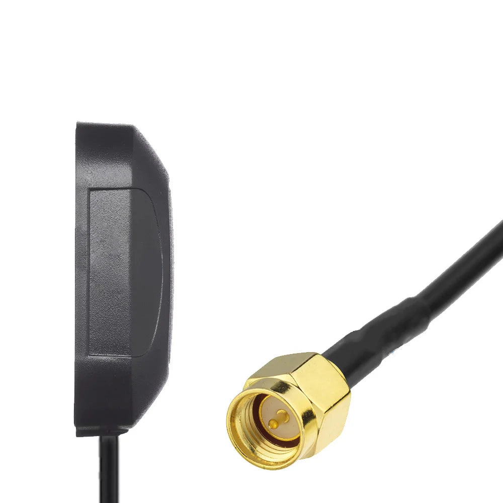 Antenna base and adhesive mounting pad
