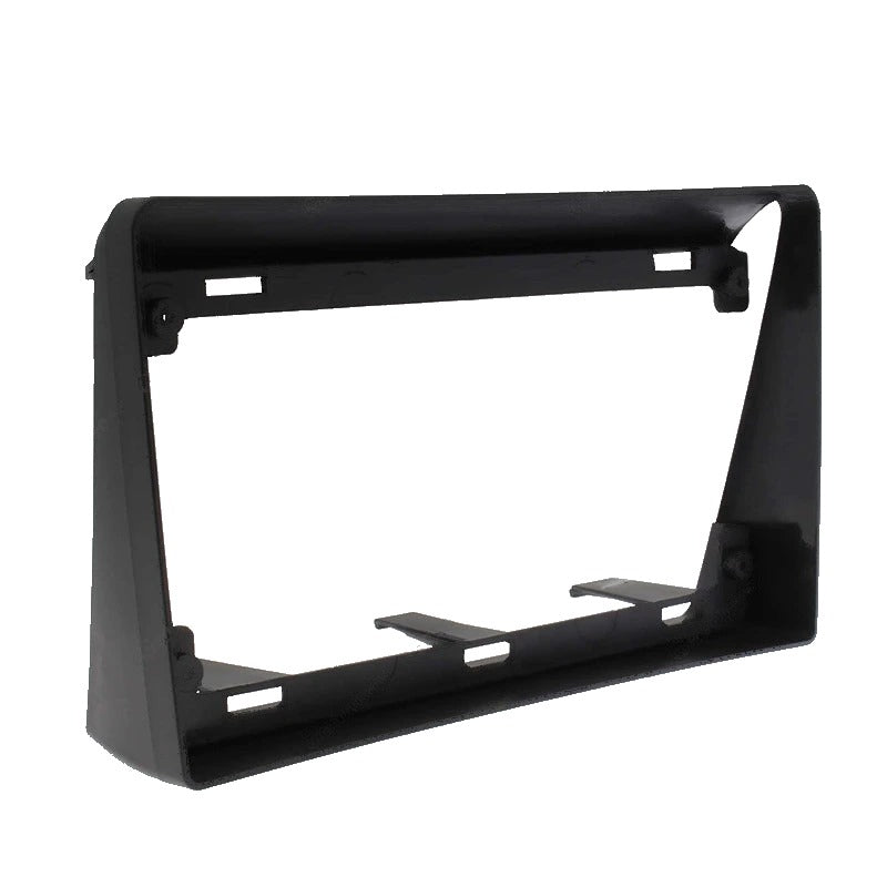 Side angle of 9 inch stereo fascia frame for 1997-2004 Hilux