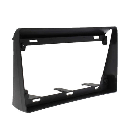 Side angle of 9 inch stereo fascia frame for 1997-2004 Hilux