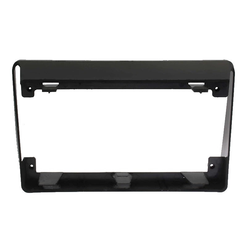 Front view of 9 inch Hilux stereo fascia frame